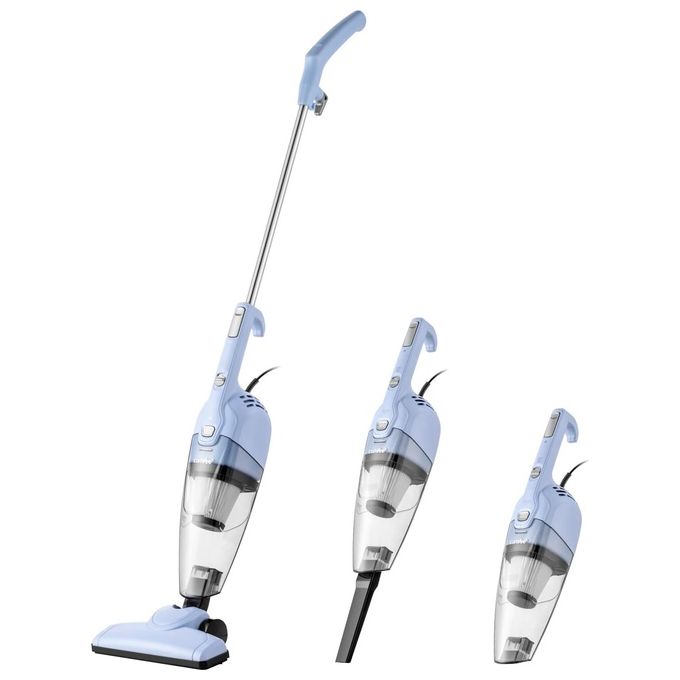 Comfee CCS2160BG Aspirapolvere Scopa Elettrica 3 in 1 con Filo 500W 16000Pa 0.5L 68dB colore Bianco Azzurro