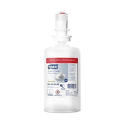 Tork 520800 S4 Sapone in Schiuma Antimicrobico 6 Bottiglie da 1 Litro fino a 2500 Dosaggi Profumo Fresco compatibile con Dispenser S4 colore Bianco
