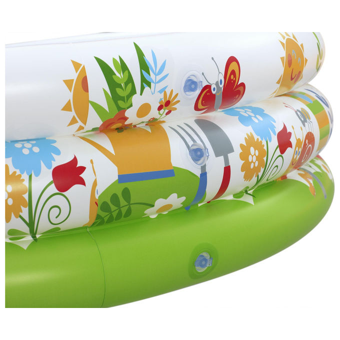 Bestway piscina gonfiabile per bambini con 50 palline, 46 colorate e 4 a sorpresa, 102x25 cm, 101 litri, dai 2 anni