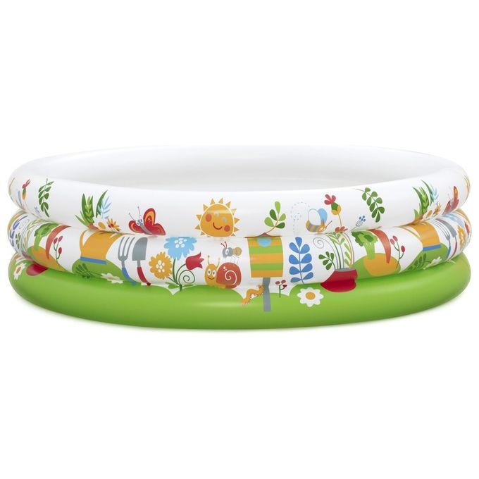 Bestway piscina gonfiabile per bambini con 50 palline, 46 colorate e 4 a sorpresa, 102x25 cm, 101 litri, dai 2 anni