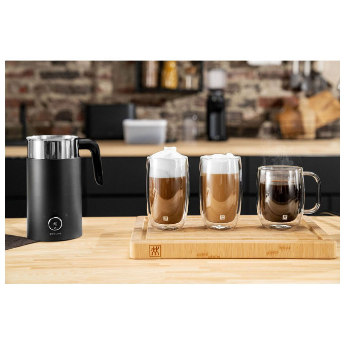 Zwilling 53104-001-0 Enfinigy Montalatte 400 ml Caldo e Freddo Acciaio Inossidabile colore Nero