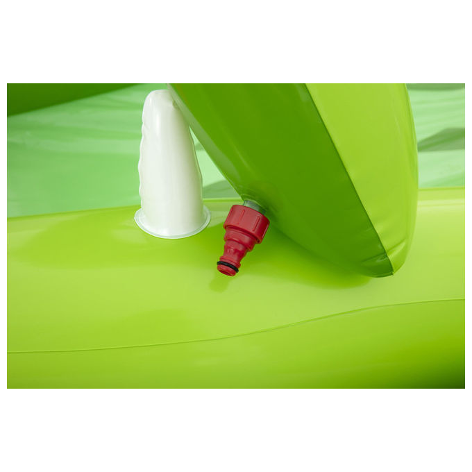 Bestway 53169 Later Gator Parco Giochi Acquatico Gonfiabile Coccodrillo 234x163x87 cm dai 2 anni colore Verde