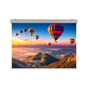 Sopar 5321 EL PROFESSIONAL Schermo per proiezione motorizzato 320x240 cm formato 4:3 guadagno 1,2 angolo visuale 150° colore Bianco