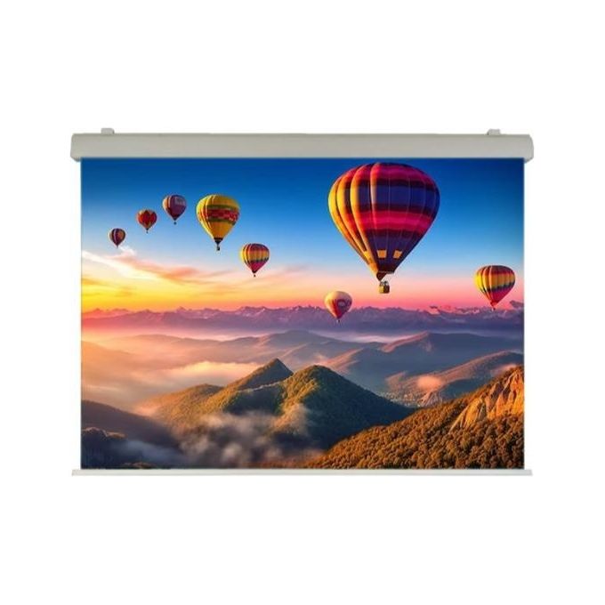 Sopar 5321 EL PROFESSIONAL Schermo per proiezione motorizzato 320x240 cm formato 4:3 guadagno 1,2 angolo visuale 150° colore Bianco