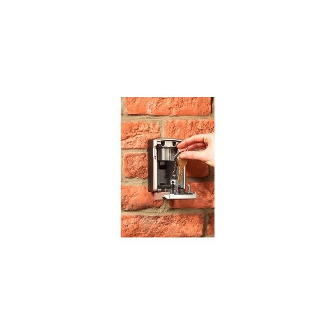 Master Lock 5441EURD Portachiavi di Sicurezza Bluetooth Nero-Grigio