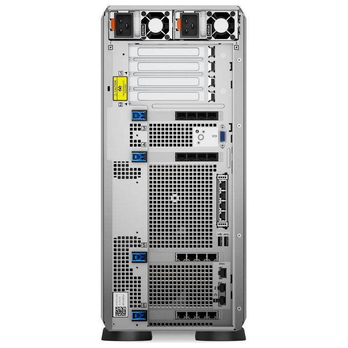 Dell 0M2FR PowerEdge T560 Server Tower Intel Xeon Silver 4510 2.4 GHz 32 GB DDR5-SDRAM 480 GB SSD SATA 1100 W colore Nero