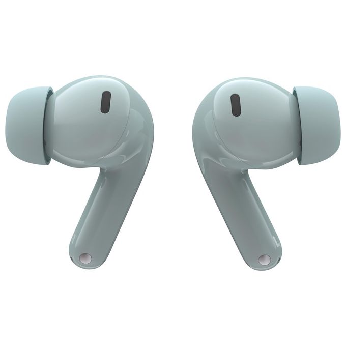 Motorola PG38C08170 Moto Buds 2 Auricolare Wireless In-ear con Cancellazione Attiva del Rumore fino a 55dB e 6 Microfoni per Chiamate Cristalline Bluetooth 6.0 Audio Hi-Res LHDC fino a 11 Ore di Autonomia IP54 colore PANTONE Gray Mist