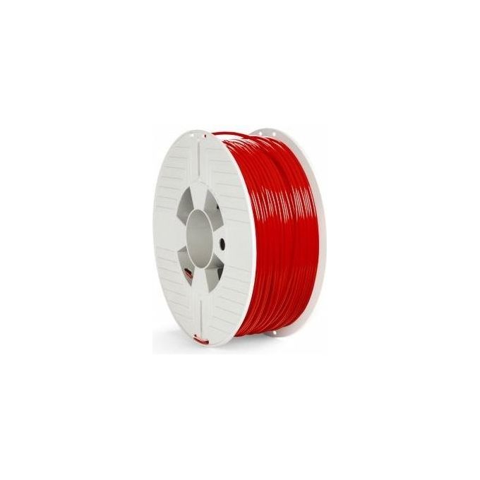 Verbatim 55061 Filamento 3D PETG 2,85 mm 1 Kg Rosso colore Rosso