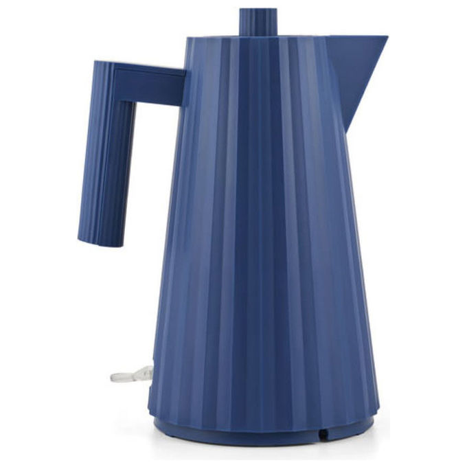 Alessi MDL06DAZ Plissé Bollitore Elettrico 1,7L 2400W Blu colore Blu