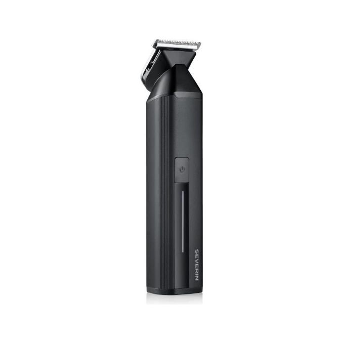 Severin HS0710 Tondeuse Cheveux and Barbe 6-en-1 Multifonction 90 min autonomie IPX6 Wet and Dry couleur Noir