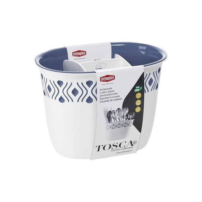 Stefanplast Scolaposate Tosca 195x135cm in Resina Blu