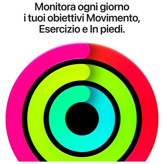 Apple MJL14QL-A Apple Watch SE 3 GPS Cassa 40 mm in Alluminio Mezzanotte con Cinturino Sport Blu Marino colore Blu Marino