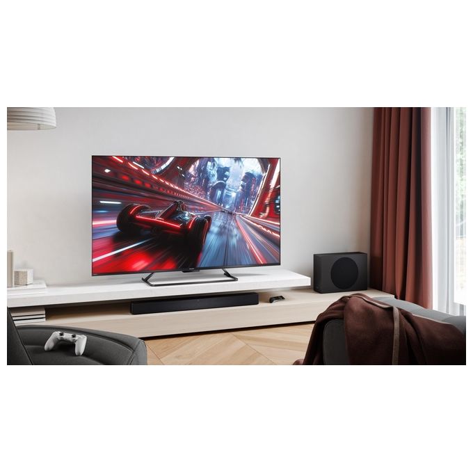 Sharp, TV QLED 55 HR7, UHD 4K, Google TV, 144Hz