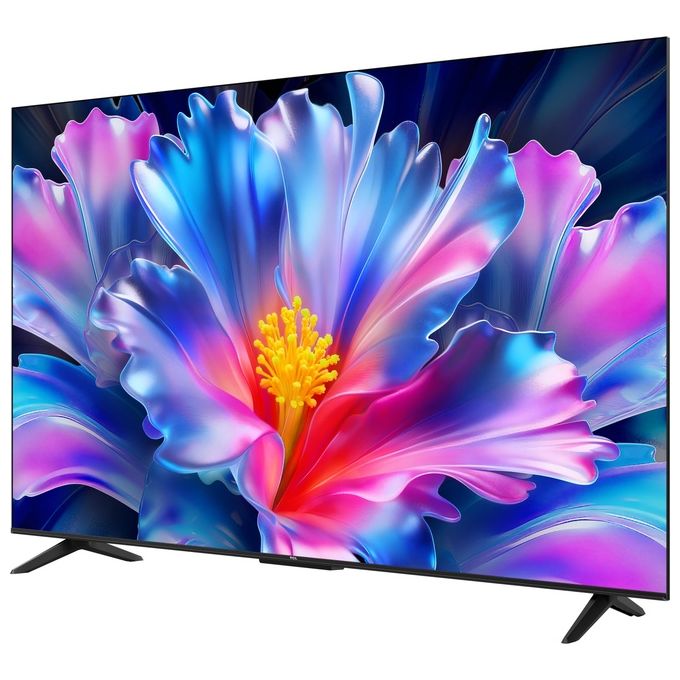 TCL 55P6L Smart TV QLED 55'' 4K Ultra HD Google TV Game Master HDMI 2.1 Dolby Audio colore Nero
