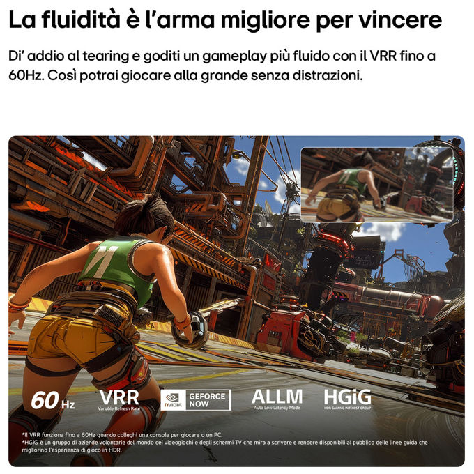 LG smart tv 55 pollici QNED MiniLED 4K, 55QNED70B6C, AI Magic Remote, processore α7 Gen 9, webOS 26, 3 HDMI, 20W