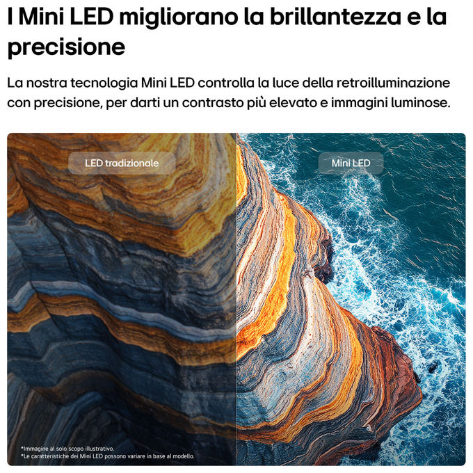 LG smart tv 55 pollici QNED MiniLED 4K, 55QNED70B6C, AI Magic Remote, processore α7 Gen 9, webOS 26, 3 HDMI, 20W