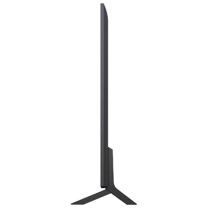 LG televisore QNED 55 pollici 4K Ultra HD, Smart TV WiFi, WebOS, DVB T2 S2, schermo piatto, Nero, modello 55QNED80A