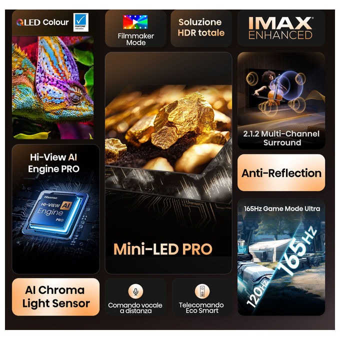 Hisense 55U7Q PRO TV 4K Ultra HD Smart TV