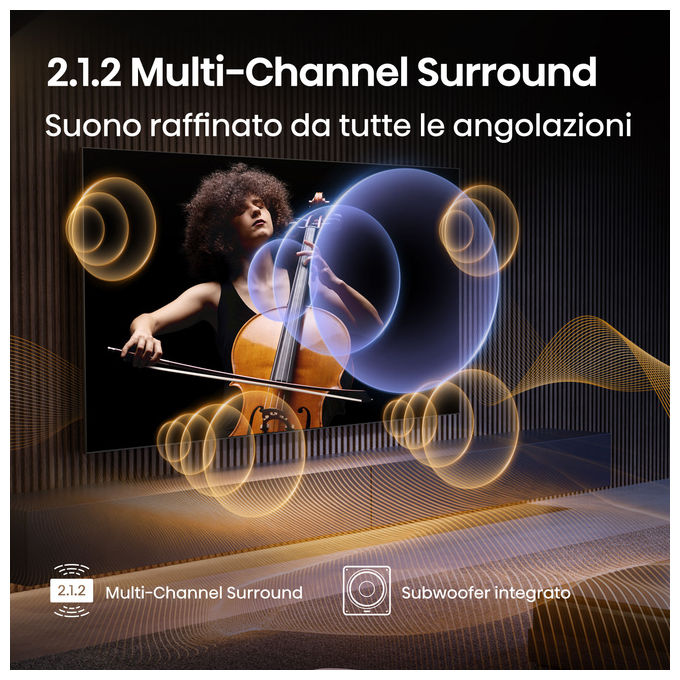 Hisense 55U7Q PRO TV 4K Ultra HD Smart TV
