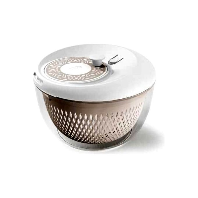 Stefanplast Tosca Centrifuga Insalata 2 in 1 4.5 L diametro 26 cm colore Tortora