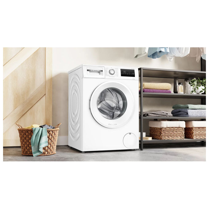 Bosch WAN2829E Serie 4 Lavatrice a Carica Frontale 8 Kg 1400 Giri Classe A Iron Assist Bianco