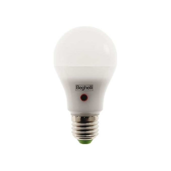 Beghelli 56197 SavingLed Sensor Lampadina LED Goccia E27 16W 2000 lm 3000K Opale Classe E