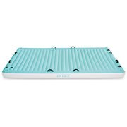 Intex 56289EU Water Lounge Materassino Gonfiabile 310x183x18 cm 8 Maniglie 4 Portabicchieri 400 Kg colore Blu