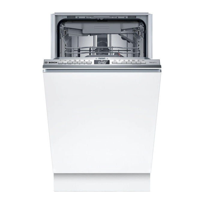 Bosch SPV4HMX13E Serie 4 Lavastoviglie da Incasso 10 coperti Classe D 44 dB Home Connect (87,5x44,8x55 cm) colore Bianco