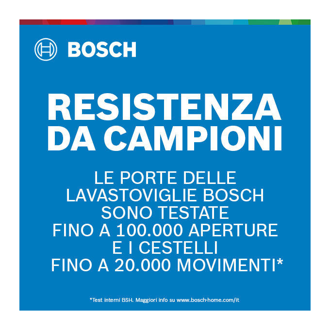 Bosch SPV4HMX13E Serie 4 Lavastoviglie da Incasso 10 coperti Classe D 44 dB Home Connect (87,5x44,8x55 cm) colore Bianco