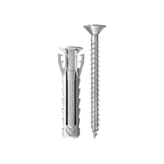 Fischer SX Plus Tassello Universale a Espansione in Nylon 4x20 mm con Vite blister 25 pz