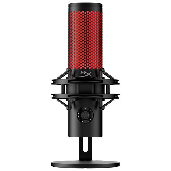 HyperX 872V1AA QuadCast 2 Microfono USB per Podcast 96 kHz 24 bit 100 dB SNR 3 m cavo colore Nero