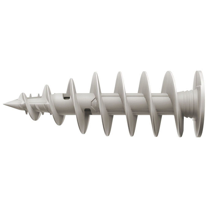 Fischer tassello isolante FID II Plus 80 mm, per cappotto termico, punta autoforante TX40, plastica rinforzata fibra vetro, 25 pezzi