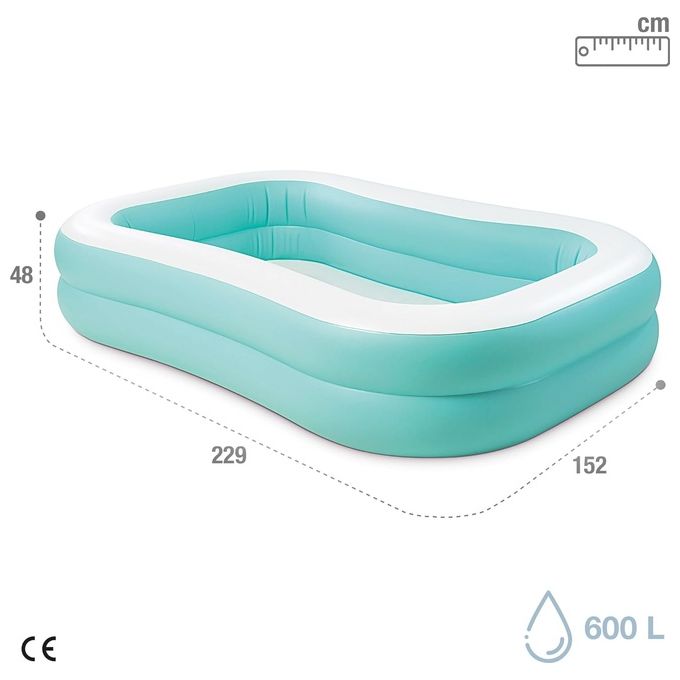 Intex Mandarin Swim Center Family Pool Piscina per bambini fuori terra Piscina per bambini 229 x 152 x 48 cm Single