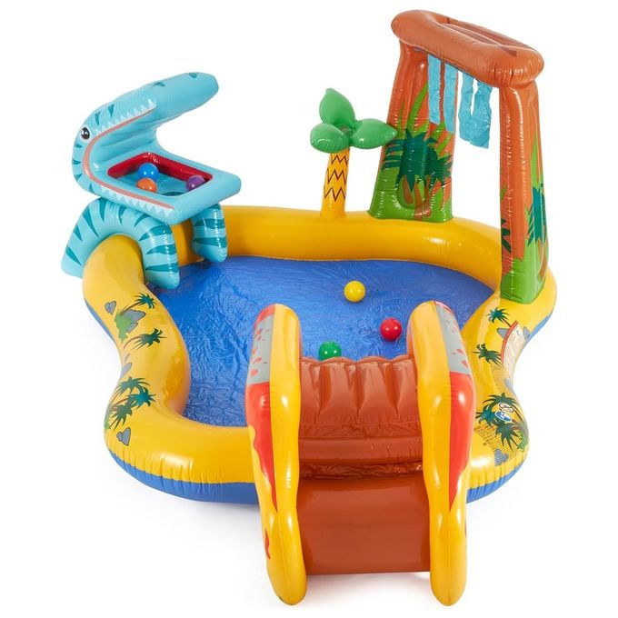 Intex Playground Dinosauri Multicolore 249 x 191 x 109 cm 57444NP