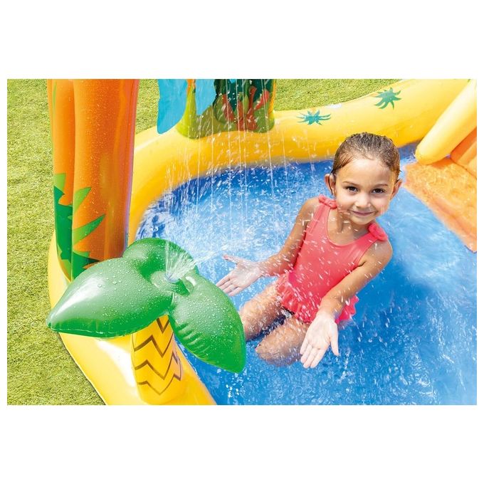 Intex Playground Dinosauri Multicolore 249 x 191 x 109 cm 57444NP