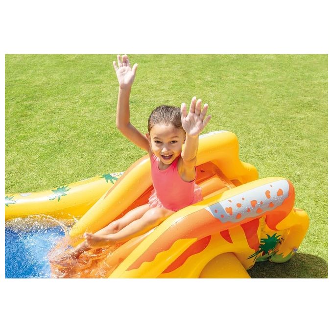 Intex Playground Dinosauri Multicolore 249 x 191 x 109 cm 57444NP