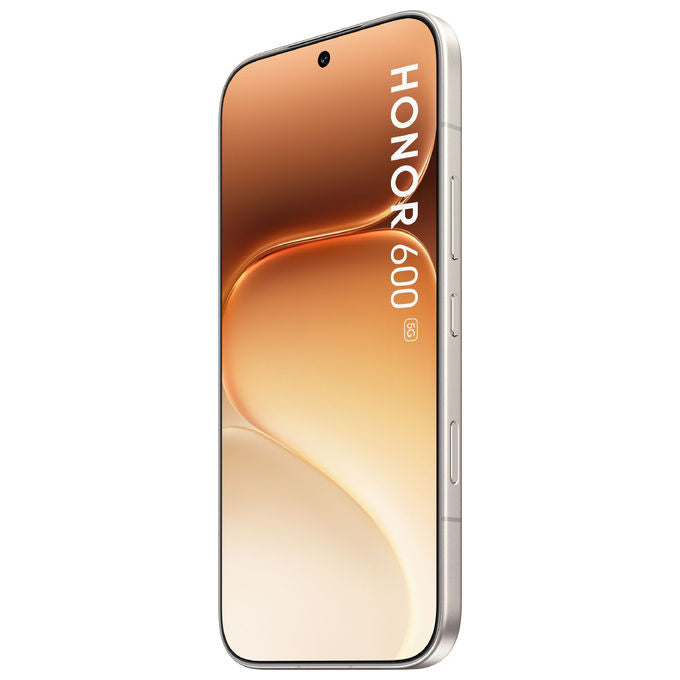 Honor 600, smartphone con smartwatch Watch 2i, 8 GB RAM, 512 GB, Snapdragon 7 Gen 4, display 6.57'', oro