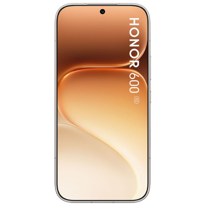 Honor 600, smartphone con smartwatch Watch 2i, 8 GB RAM, 512 GB, Snapdragon 7 Gen 4, display 6.57'', oro