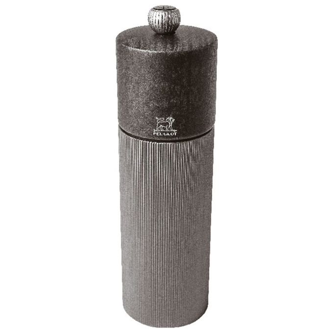 Peugeot 4006950071073 Line Macina sale in alluminio e legno regolabile 18 cm colore Naturale-Grigio