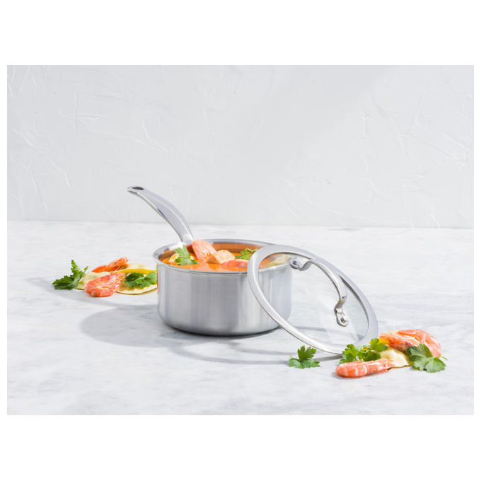 GreenPan 589494-01 Premiere Pentola Acciaio inossidabile Antiaderente in ceramica Fino a 220 °C colore Argentato