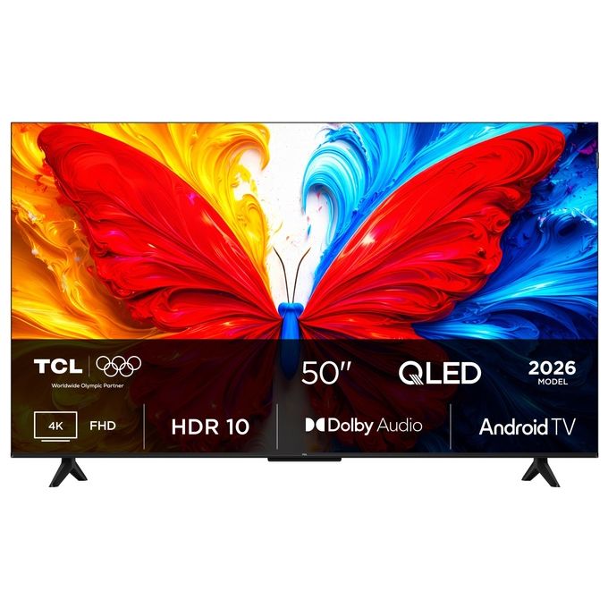 TCL 50S5L TV QLED 50 pollici Full HD Android TV colore Nero