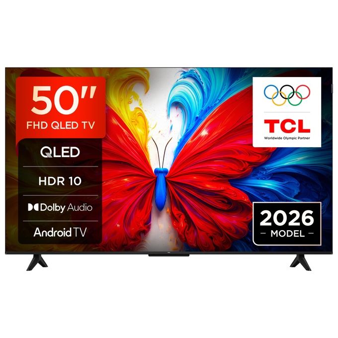 TCL 50S5L TV QLED 50 pollici Full HD Android TV colore Nero