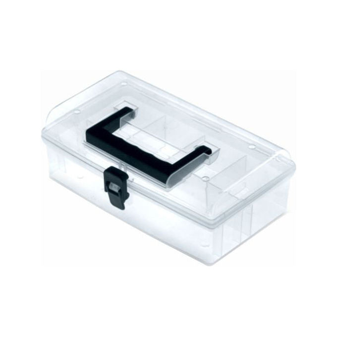 Kistenberg KNU25 NUN Valigetta Portaminuteria 5 scomparti impilabile 24.5x15x8.5 cm colore Nero