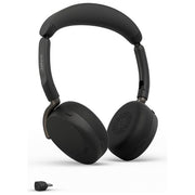 Jabra 36699-999-899 Evolve3 65 Cuffie wireless Bluetooth con microfono USB-C MS Teams fino a 30 m di portata fino a 16 ore di autonomia colore Nero