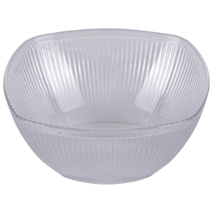 Shop Villa d'Este Home Tivoli 5915215 Ciotola per Insalata Media in Plastica SAN con Superficie in Rilievo 4 Colori Assortiti: Trasparente Blu Indaco Acquamarina colore 4 colori assortiti