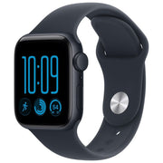 Apple MJL14QL-A Apple Watch SE 3 GPS Cassa 40 mm in Alluminio Mezzanotte con Cinturino Sport Blu Marino colore Blu Marino
