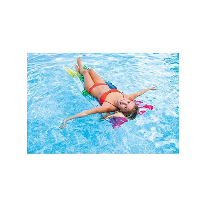 Intex Materassino Floreale Multicolore 183x69cm