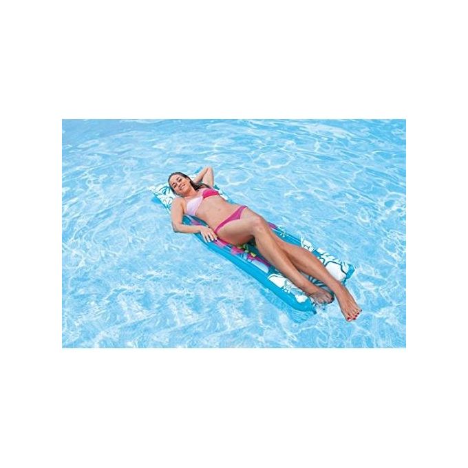 Intex Materassino Floreale Multicolore 183x69cm