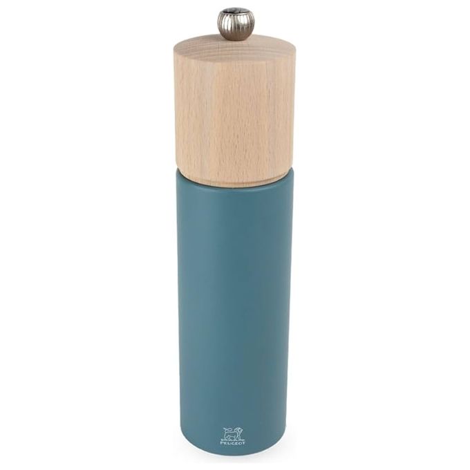 Peugeot PG-44282 Boreal Macina pepe regolabile in legno di faggio 21 cm colore Celestial Blue