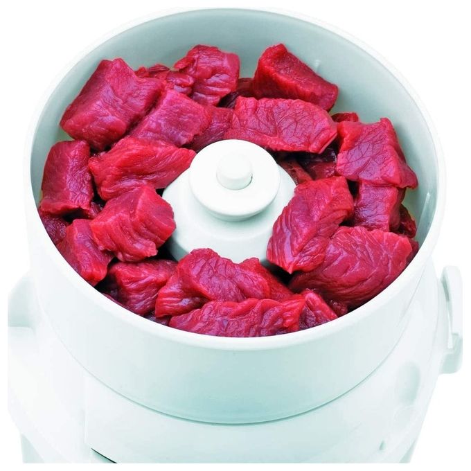 Moulinex AD560120 Moulinette Bouton Tritatutto Elettrico 800W 0,25 L 3 velocita' colore Bianco Rosso